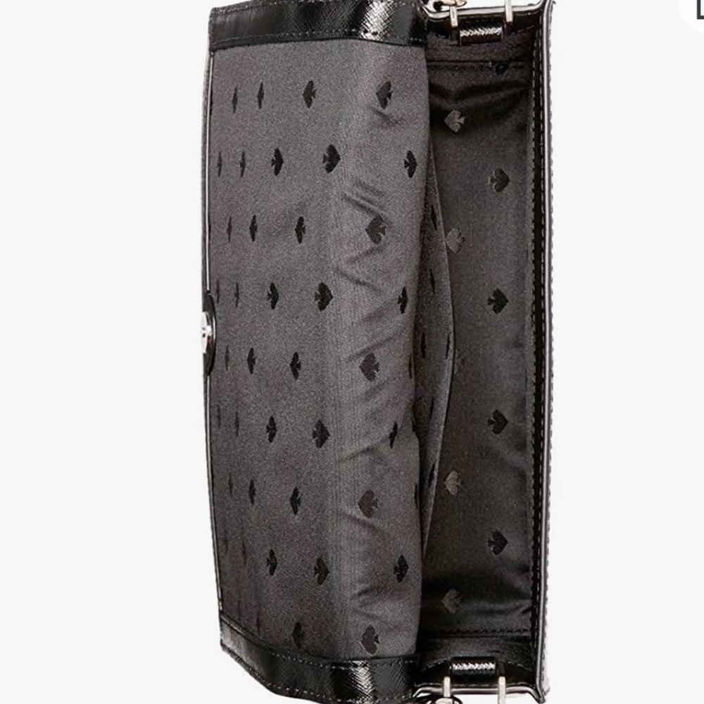KATE SPADE CONVERTIBLE CROSSBODY CAMERON Saffiano Leather
Blue Dots
Black Body - Picture 10 of 15